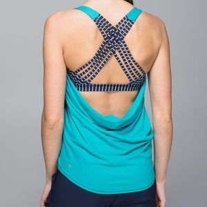 Lululemon Wild Workout Tank with Built in bra